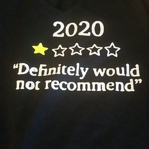 Tshirt says 2020 with one star